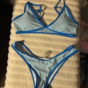 Blue Bikini Set
